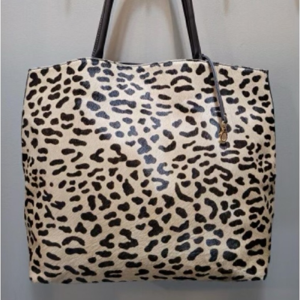 Mark & Graham Spotted Hide Tote